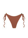 Cocoa Beaded Tie Pant