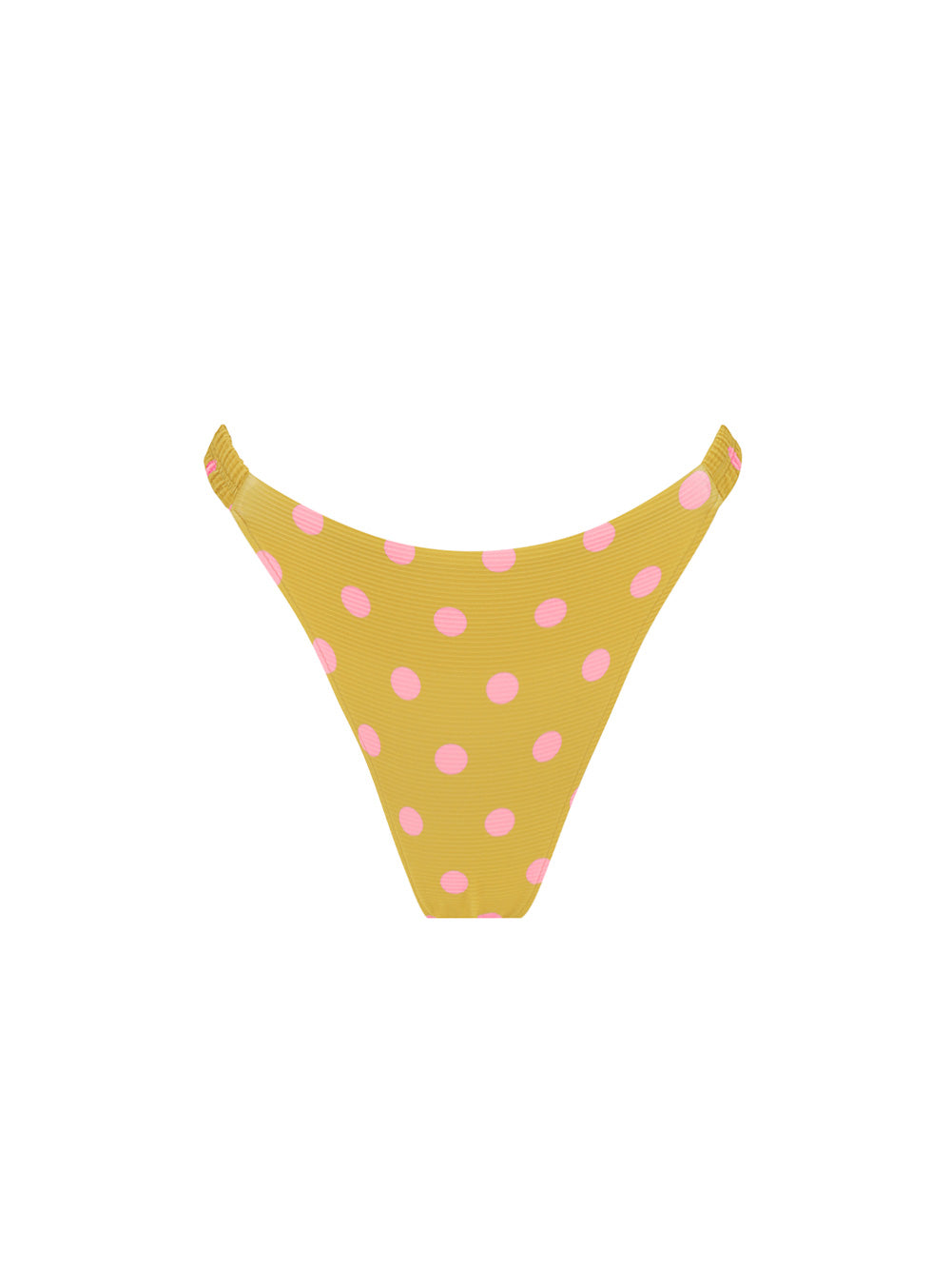 Marigold & Pink Polka Elastic Pant