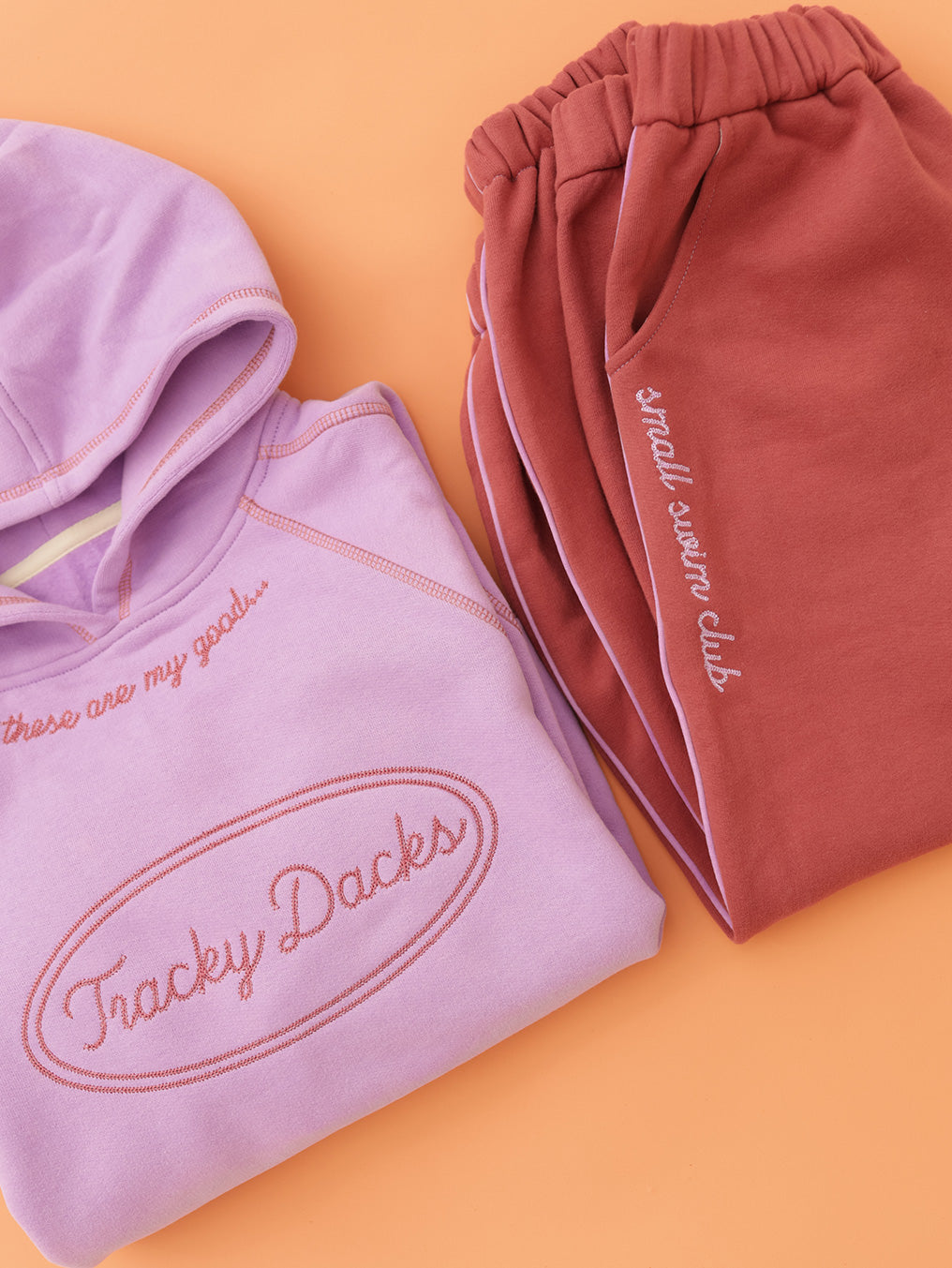 Good Tracky Dacks Lilac Hoodie