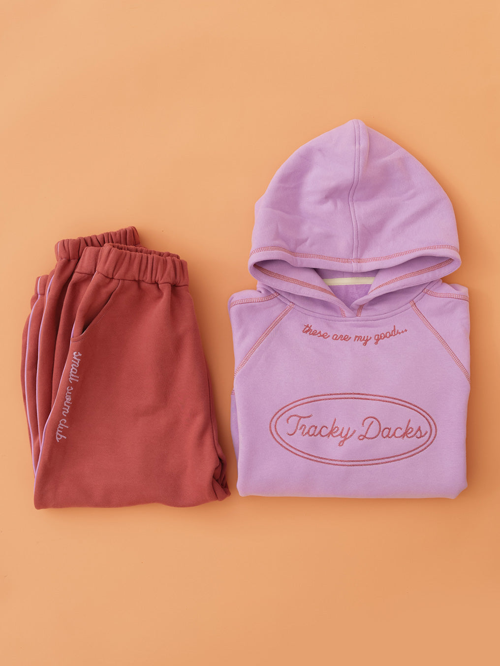 Good Tracky Dacks Lilac Hoodie