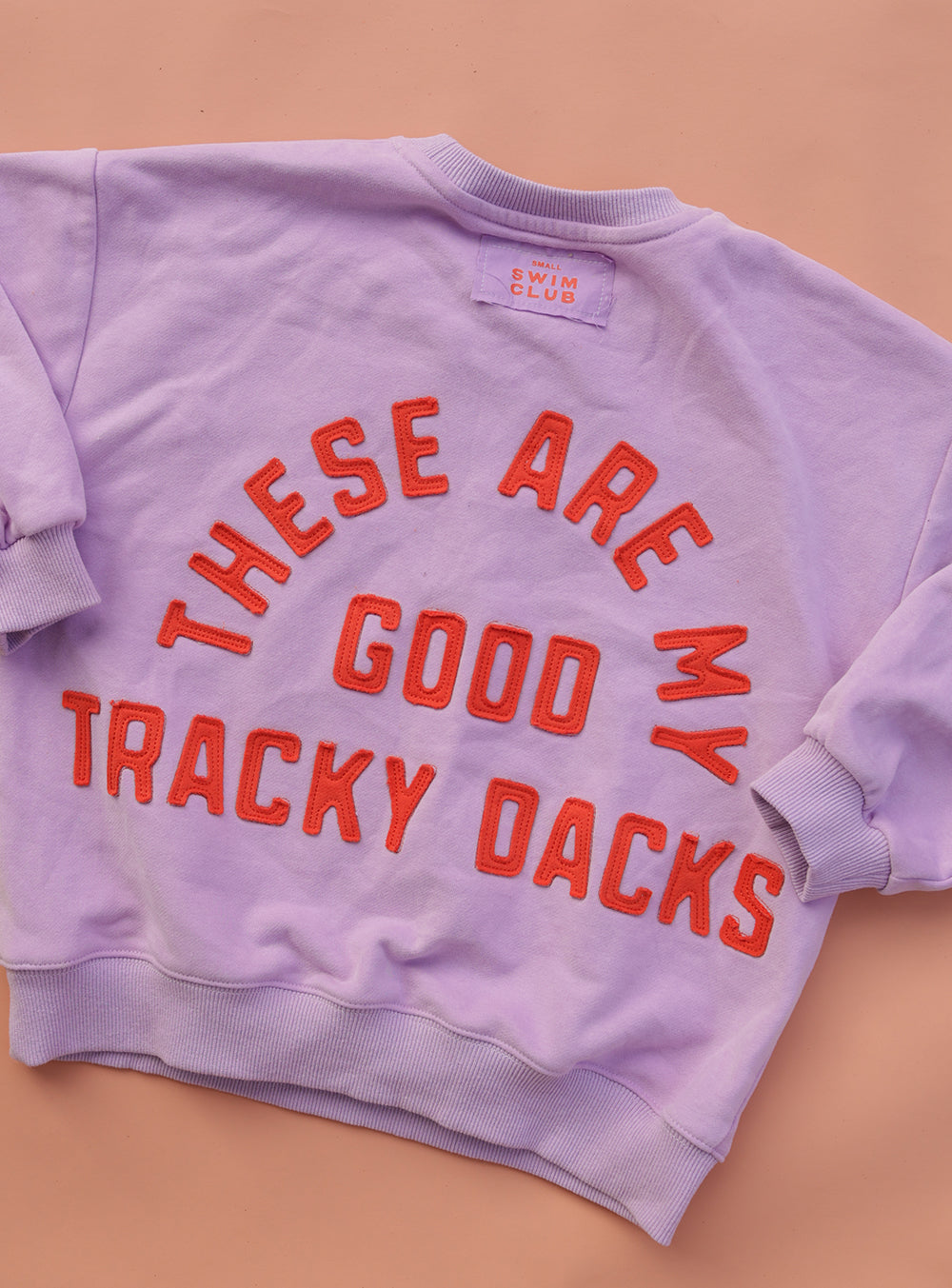 Good Tracky Pullover Lavender Red