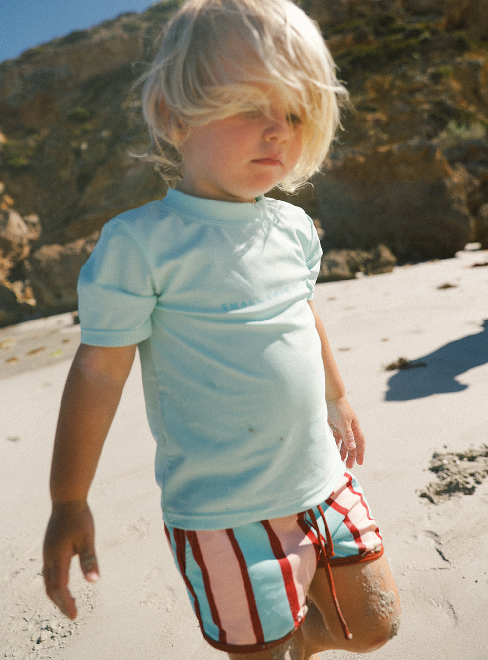 Light Blue Short Sleeve Rashie
