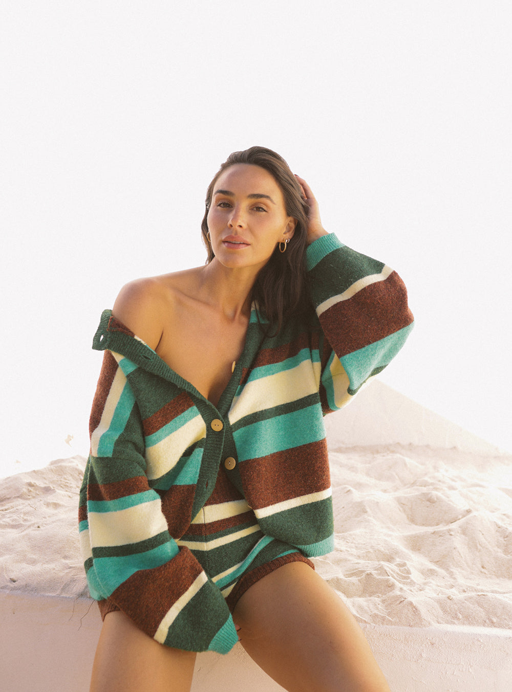 Splice Oversized Cardi