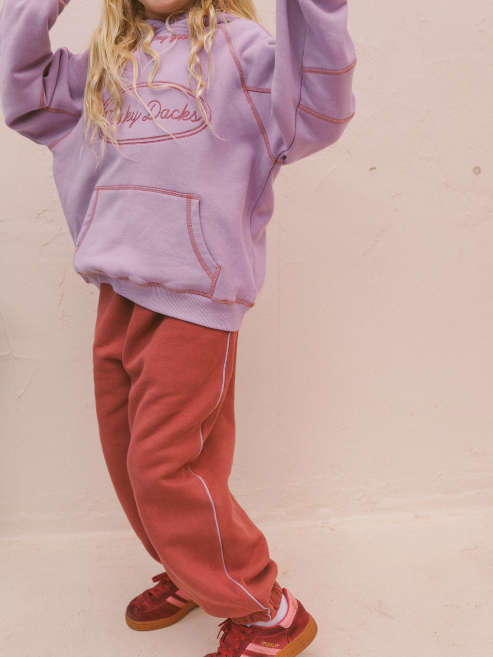Good Tracky Dacks Lilac Hoodie